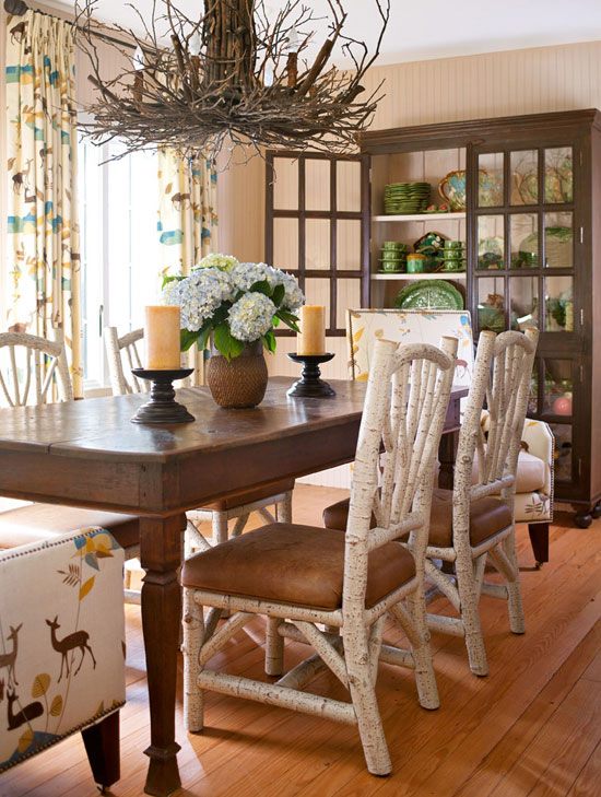 SCW Interiors Dining Room, La Lune Collection #1400 Side Chair scw