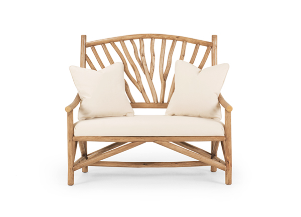 Rustic Loveseat #1404 by La Lune Collection