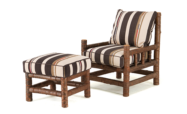 La Lune Collection Club Chair #1261 & Ottoman #1263