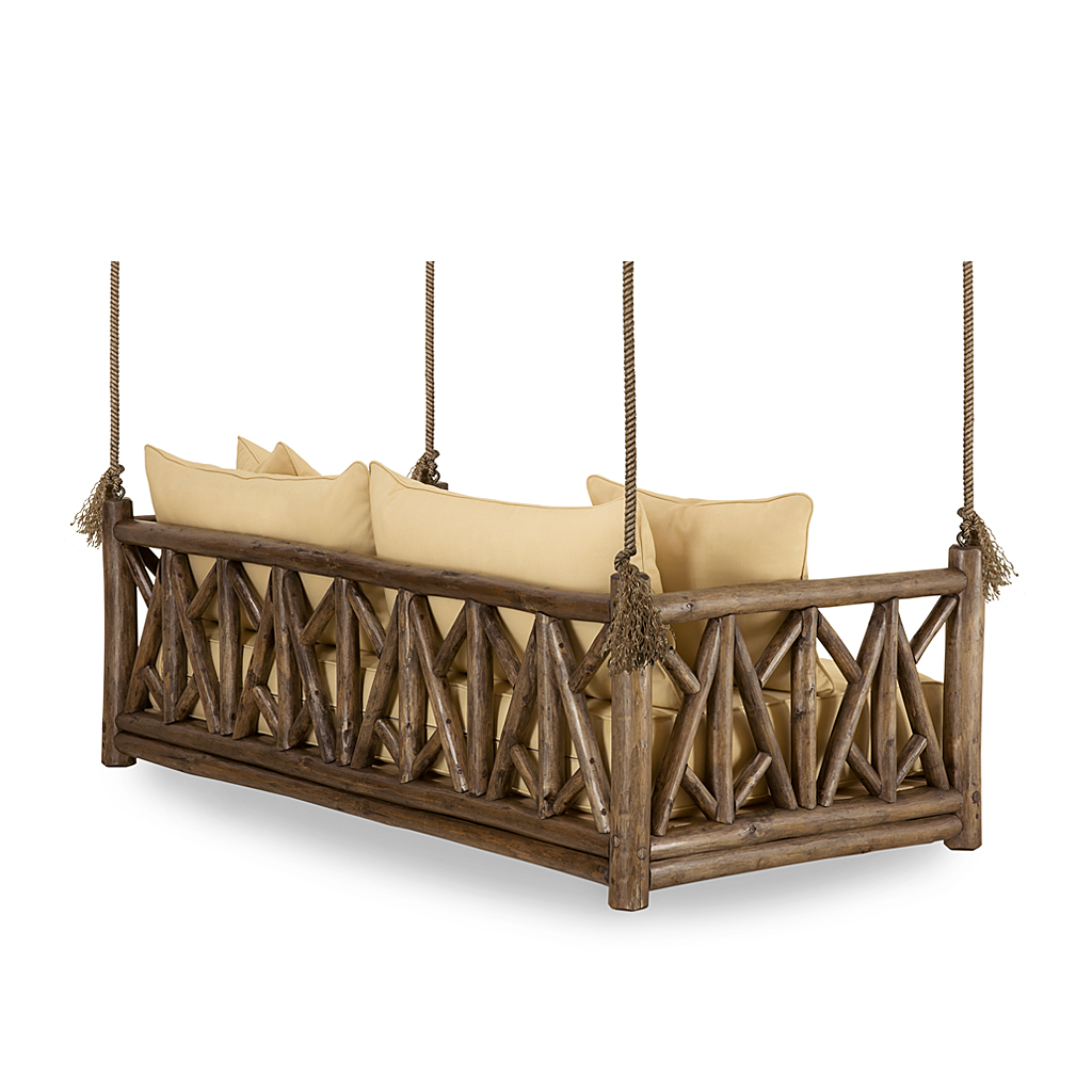 Linus Hanging Bed 4636 Natural finish La Lune Collection rustic furniture