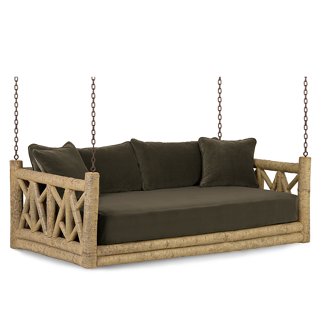 Linus Hanging Daybed 4635 Desert finish La Lune Collection rustic furniture