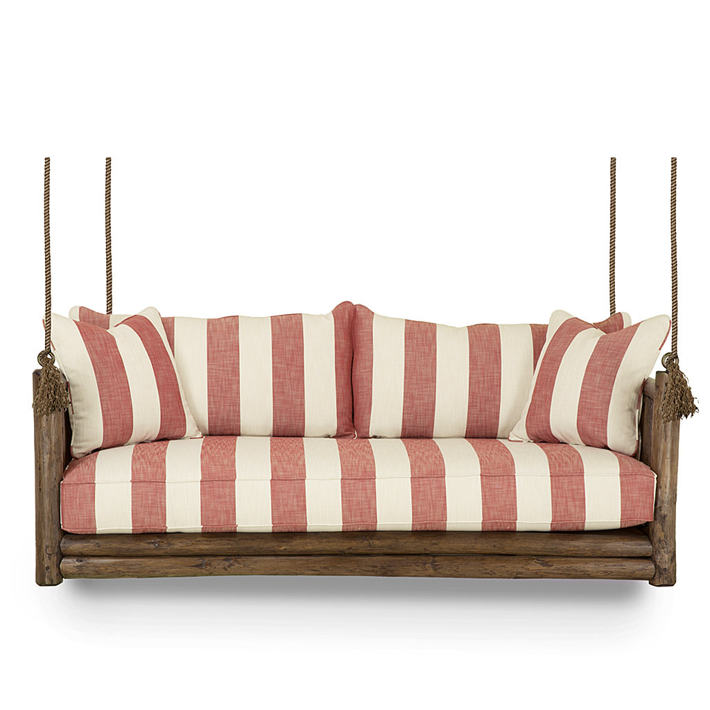 Linus Hanging Daybed 4635 Kahlua finish La Lune Collection rustic furniture