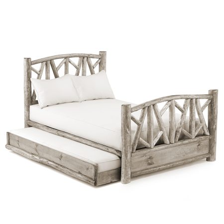 Linus Trundle Bed 4514L La Lune Collection rustic furniture
