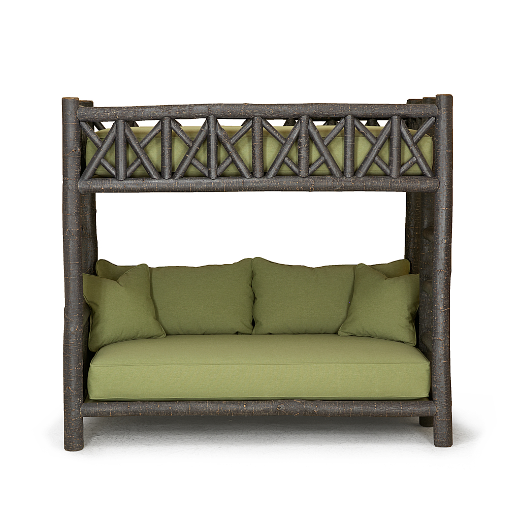 Alfie Bunk Bed 4257R Ebony finish La Lune Collection rustic furniture