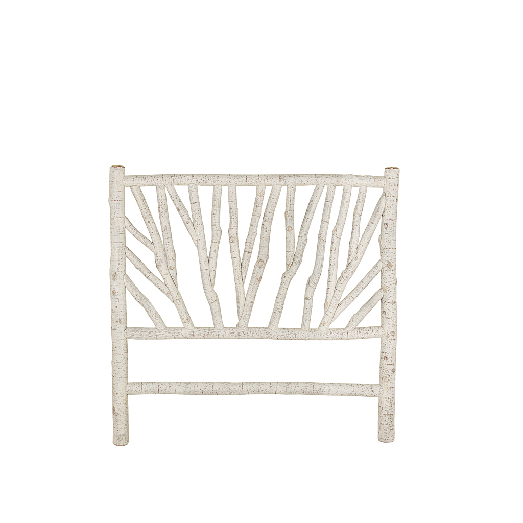 Cristina Headboard 4289 Antique White finish La Lune Collection rustic furniture