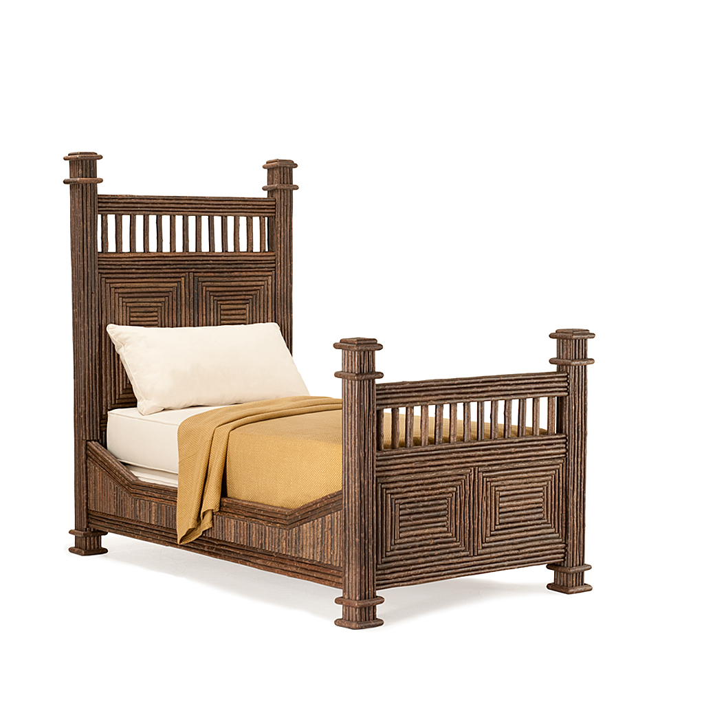 Eden Bed 4204 Natural finish La Lune Collection rustic furniture