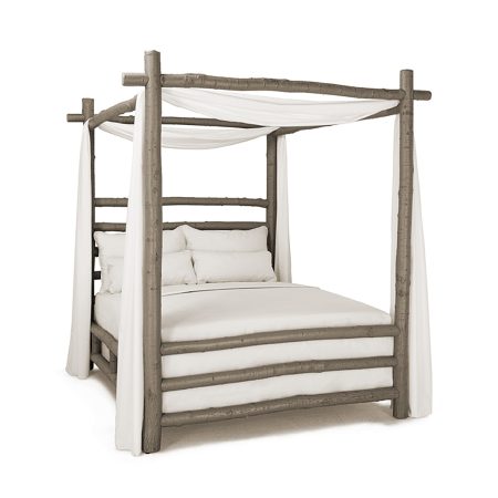 Eva Canopy Bed 4090 La Lune Collection rustic furniture