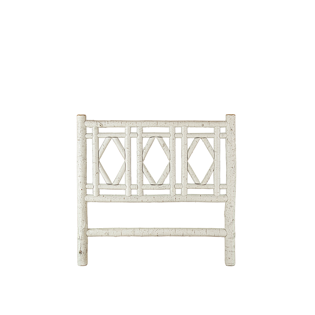 Gavin Headboard 4721 Antique White finish La Lune Collection rustic furniture