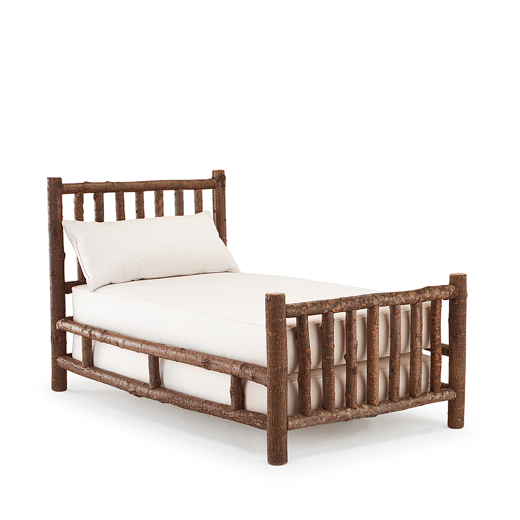 Grant Bed 4018 Natural finish La Lune Collection rustic furniture