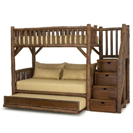 Kenzo Bunk Bed w/ Trundle & Stairs (Twin or Full)