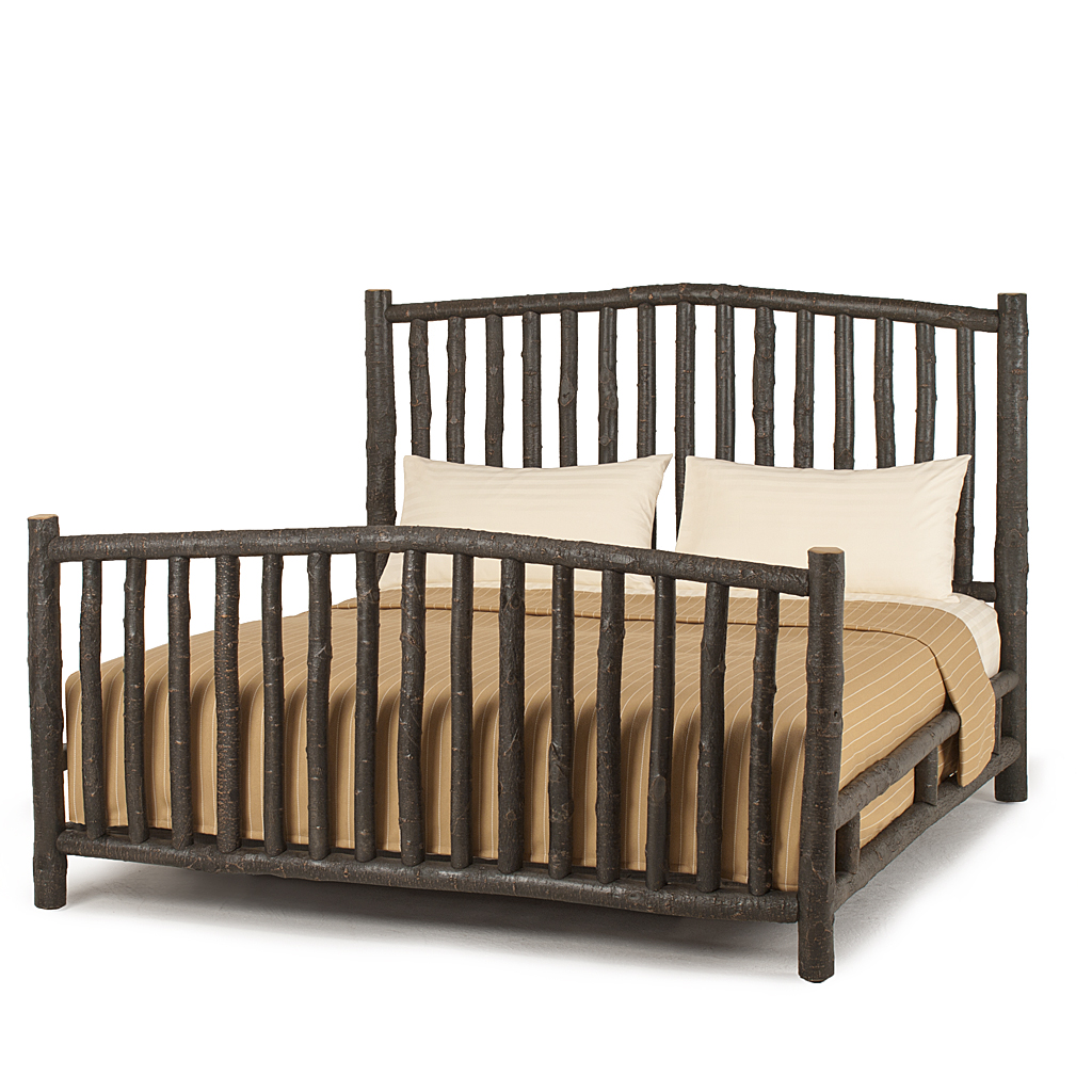 Lila Bed 4006 Ebony finish La Lune Collection rustic furniture