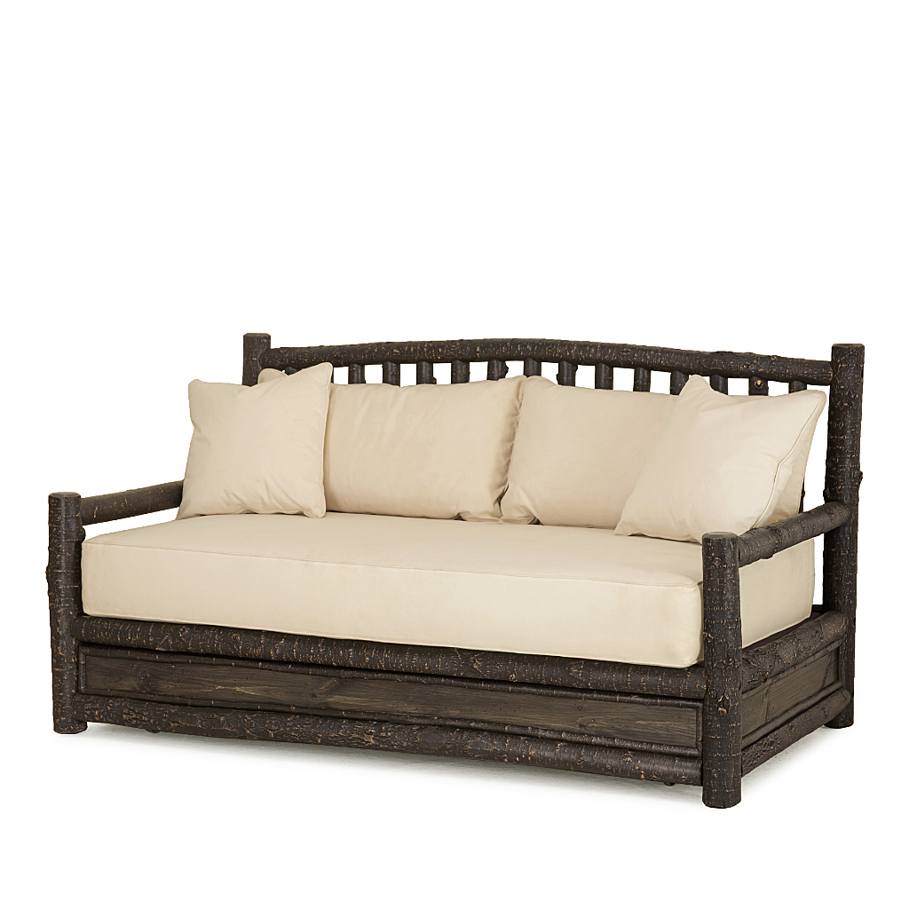 Lila Trundle Daybed 4057 Ebony finish La Lune Collection rustic furniture