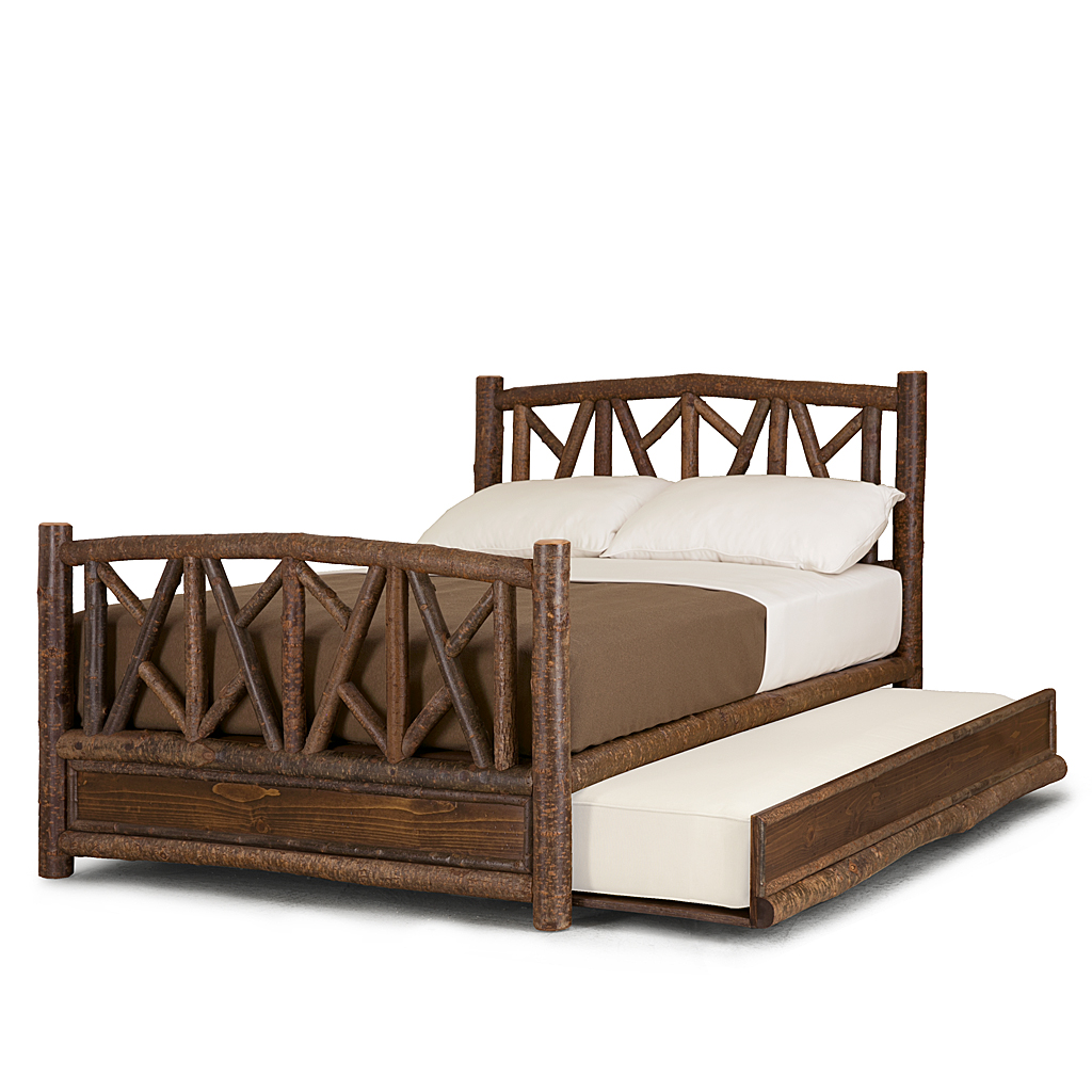 Linus Trundle Bed 4514R Natural finish La Lune Collection rustic furniture