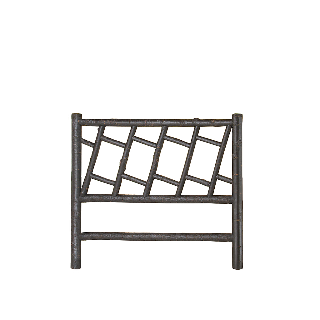 Malik Headboard 4191 Ebony finish La Lune Collection rustic furniture