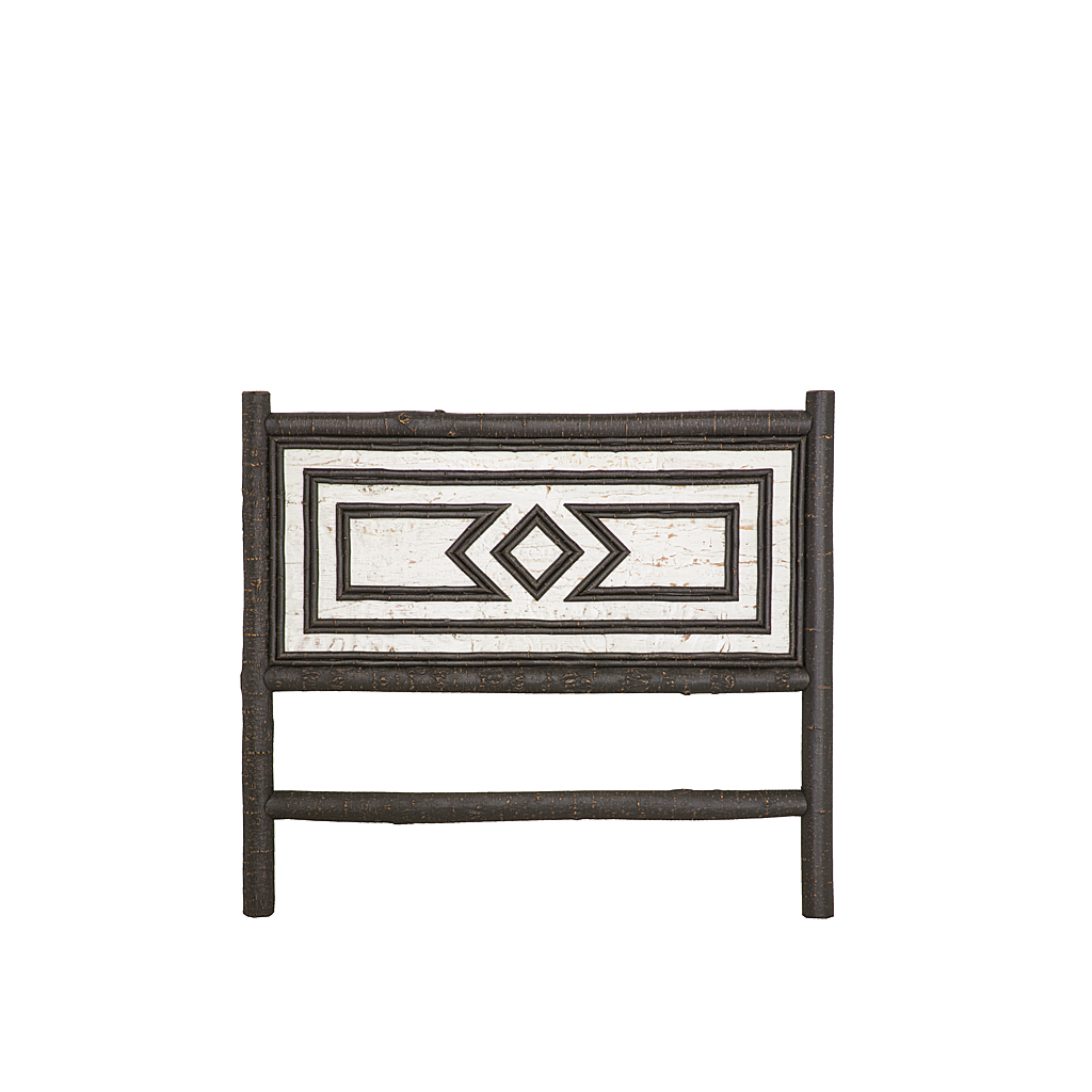 Micah Headboard 4574 Ebony finish La Lune Collection rustic furniture