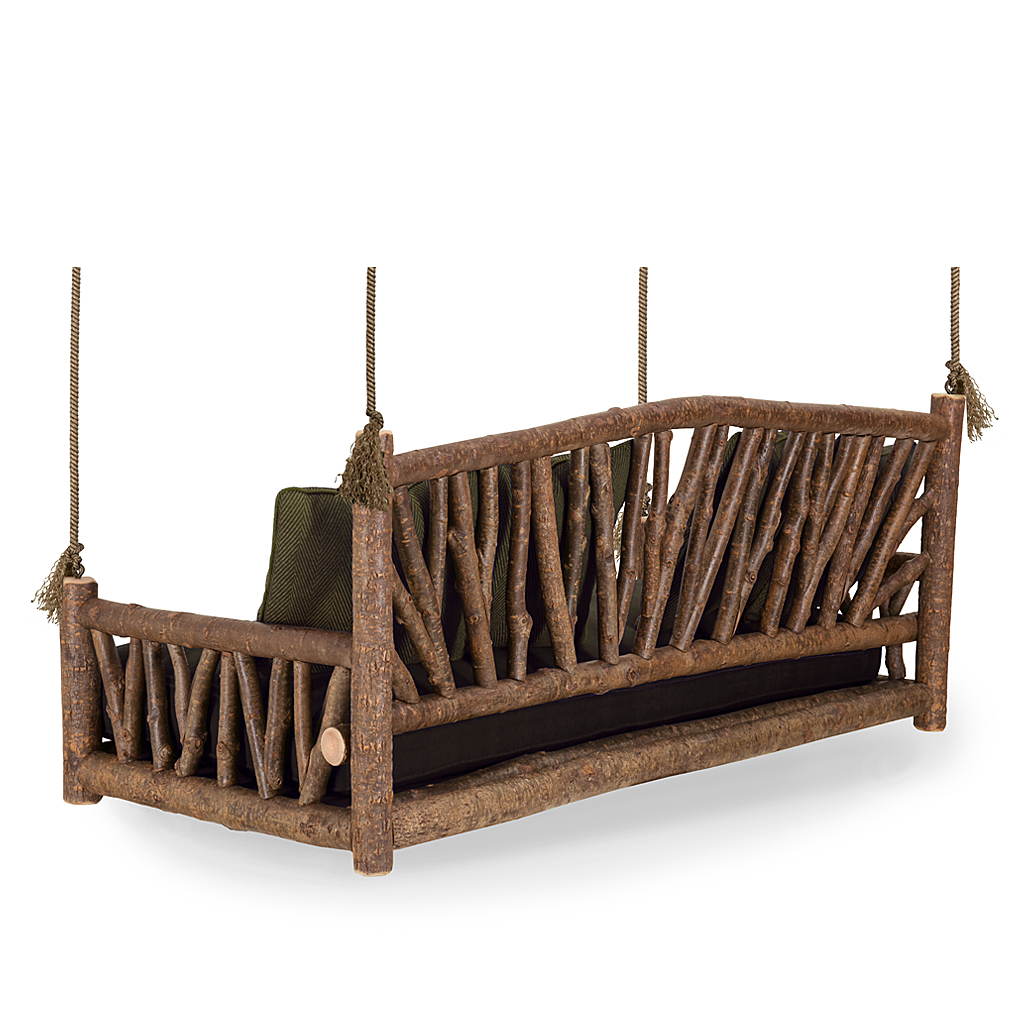 Penny Hanging Daybed 4519 Natural finish La Lune Collection rustic furniture