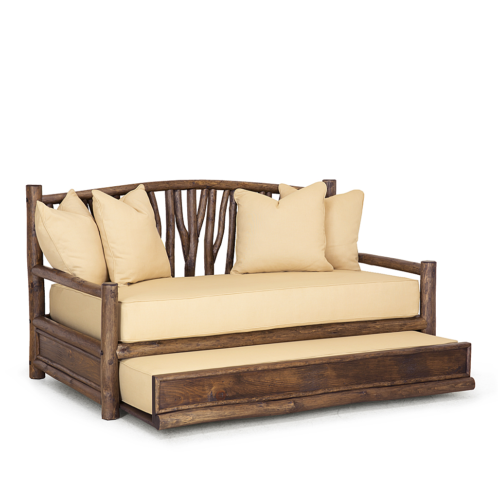 Penny Trundle Daybed 4672 Kahlua finish La Lune Collection rustic furniture