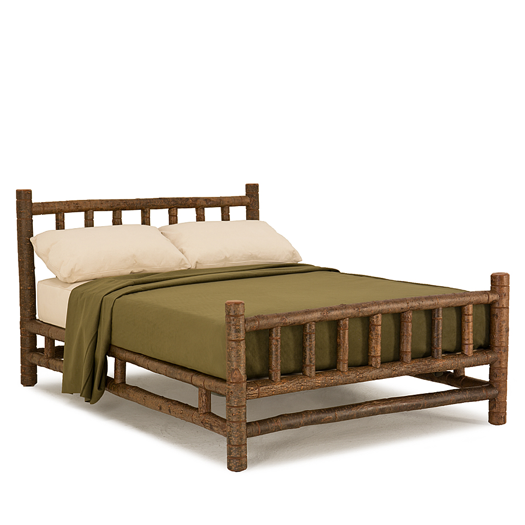 Rowan Platform Bed 4115 Natural finish La Lune Collection rustic furniture