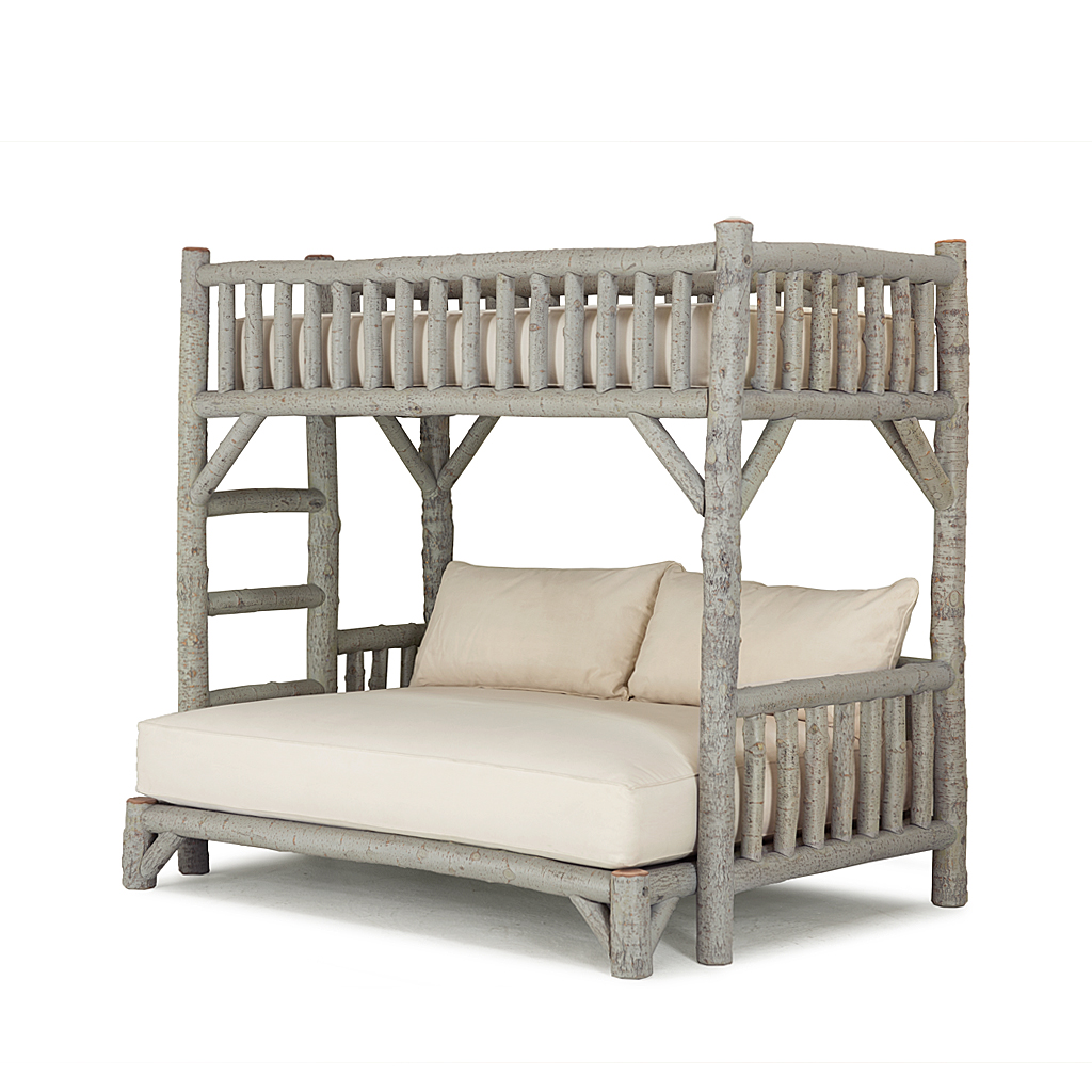 Silas Bunk Bed 4255L Pewter finish La Lune Collection rustic furniture