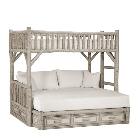 Silas Bunk Bed with Drawers 4628R La Lune Collection rustic furniture