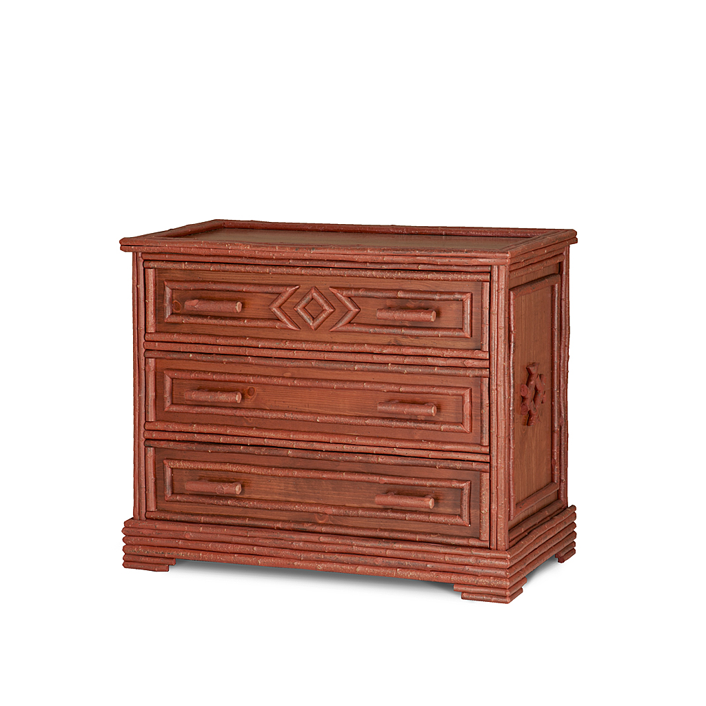 Alex Chest 2137 Redwood finish La Lune Collection rustic furniture