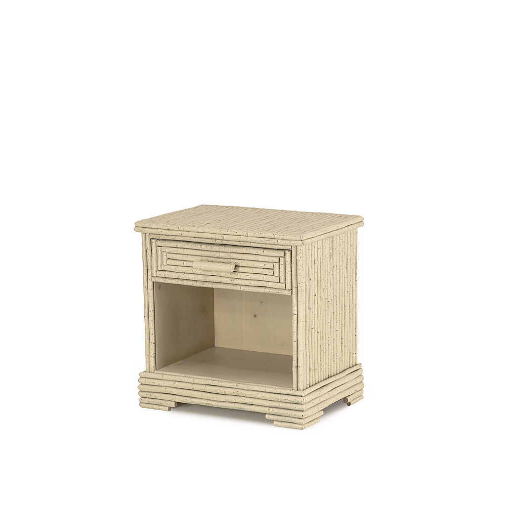 Brett Open Nightstand 2156 Navajo finish La Lune Collection rustic furniture