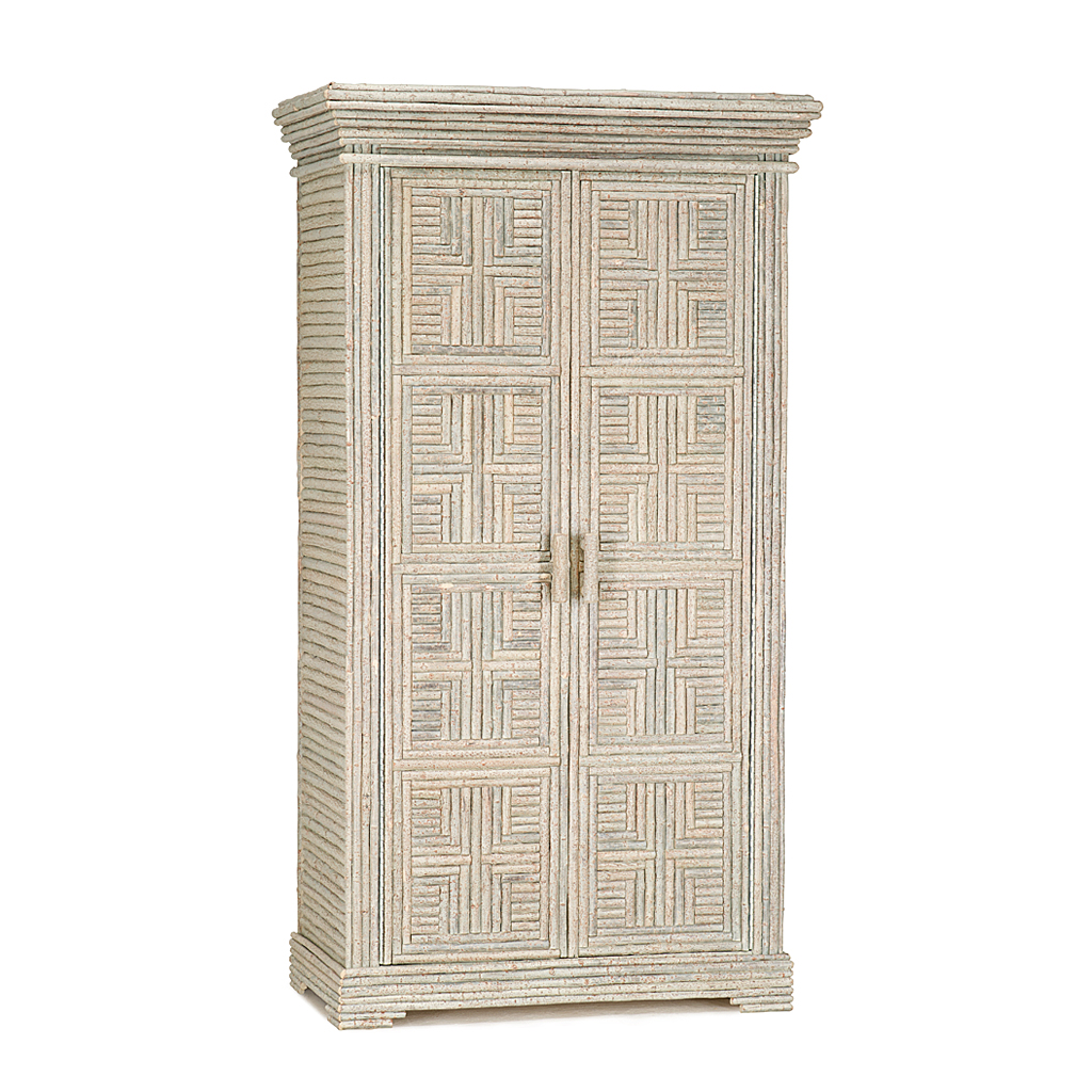 Brock Armoire 2000 Sandstone finish La Lune Collection rustic furniture