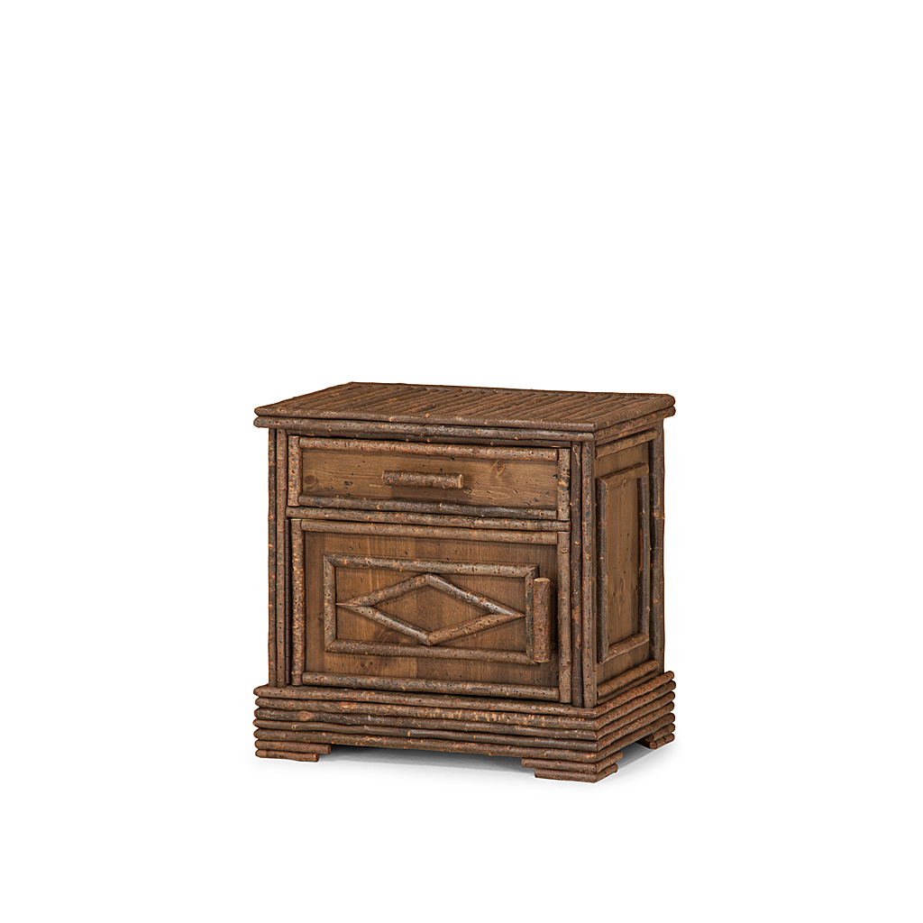 Charlie Nightstand 2155L Natural finish La Lune Collection rustic furniture