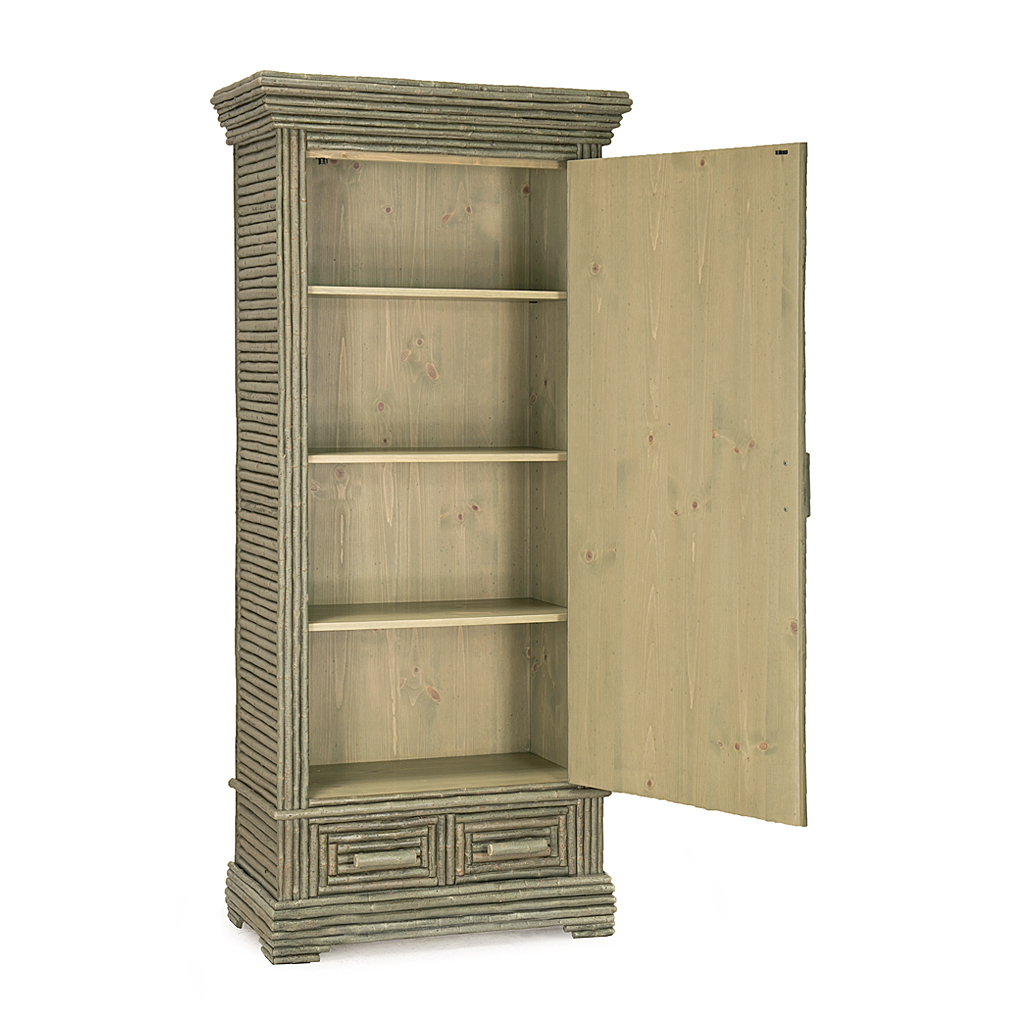Emory Armoire 2029 Sage finish La Lune Collection rustic furniture