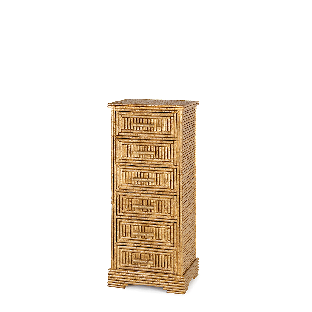 Kellan Chest 2100 Gold Leaf finish La Lune Collection rustic furniture