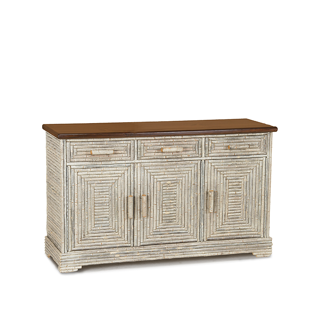 Ira Buffet 2536 Sandstone finish with Medium Pine top La Lune Collection rustic furniture