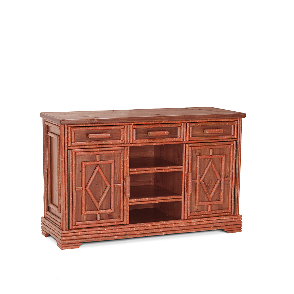 Marco Sideboard 2644 Redwood finish La Lune Collection rustic furniture