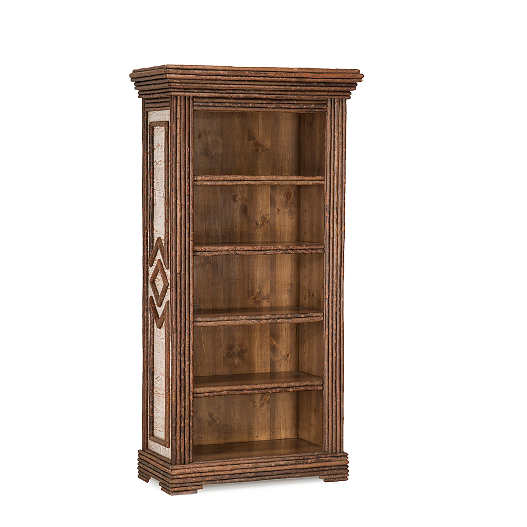 Duke Bookcase 2508 Natural finish La Lune Collection rustic furniture