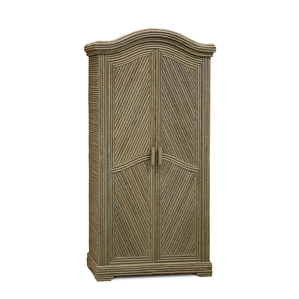 Rudy Armoire 2062 Sage finish La Lune Collection rustic furniture