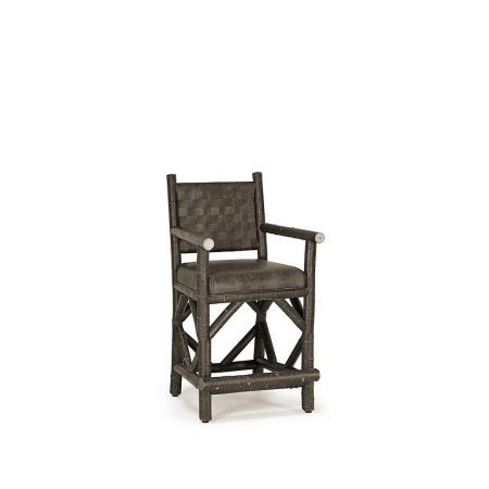 Miles Counter Stool with Arms 1382 La Lune Collection rustic furniture