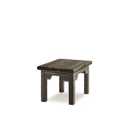 Sylvie End Table 3308 La Lune Collection rustic furniture