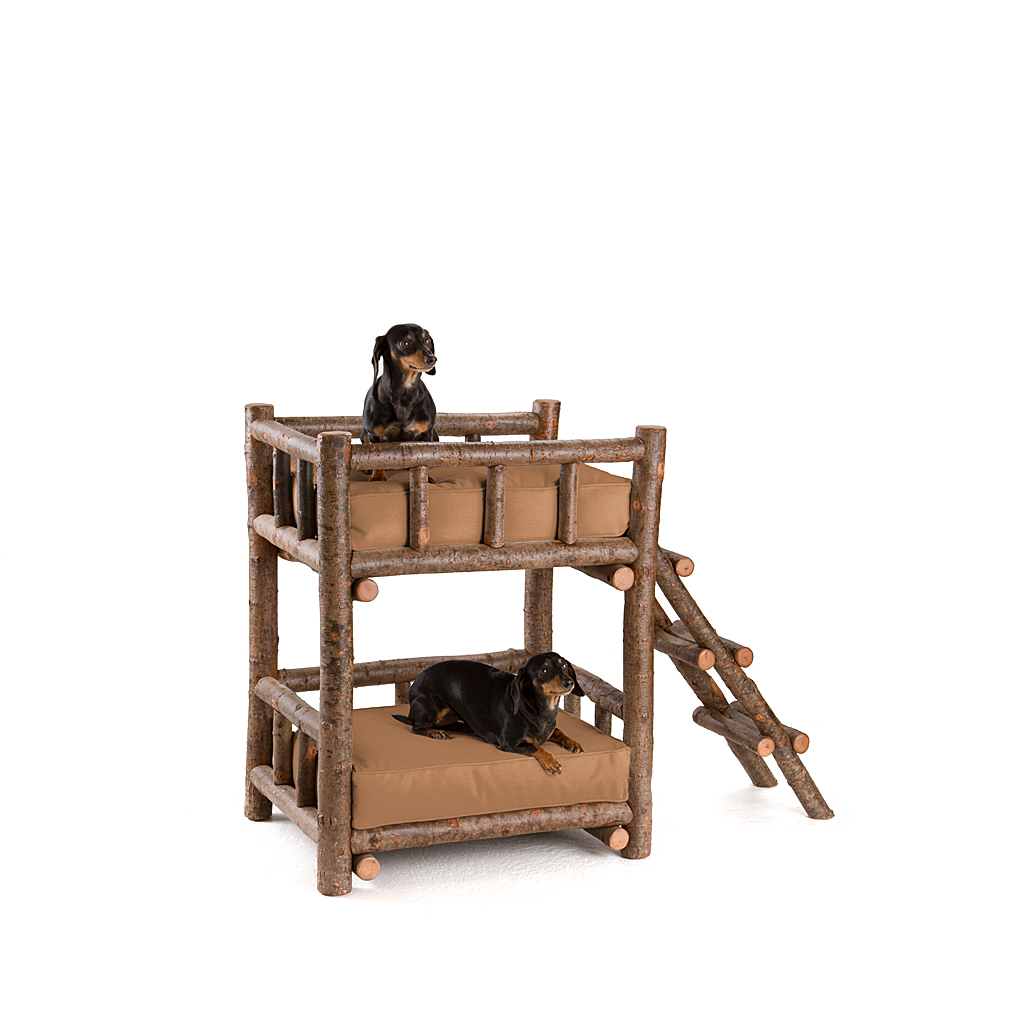 Dog Bunk Bed 5134-I Natural finish La Lune Collection rustic furniture