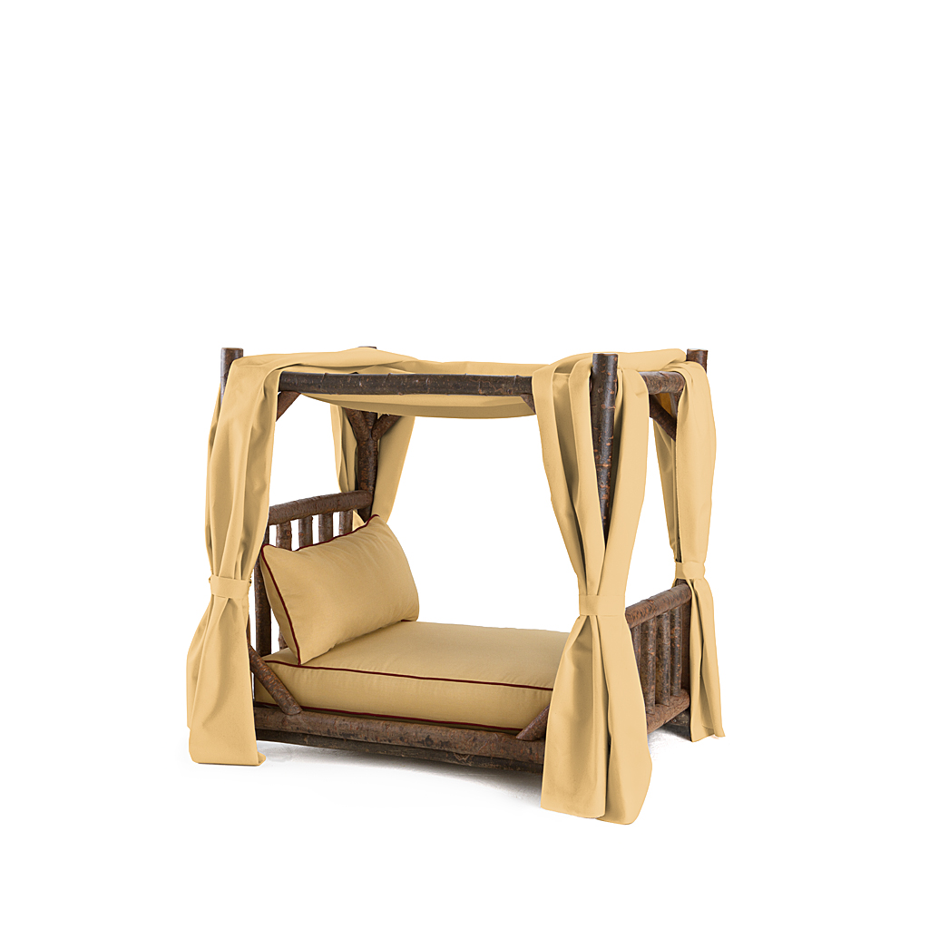 Dog Canopy Bed 5112-I Natural finish La Lune Collection rustic furniture