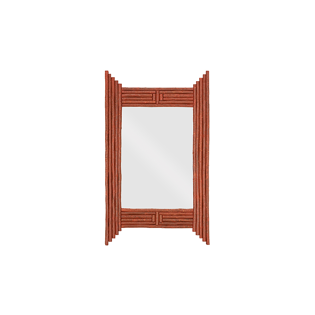 Elsu Mirror 5030-I Redwood finish La Lune Collection rustic furniture