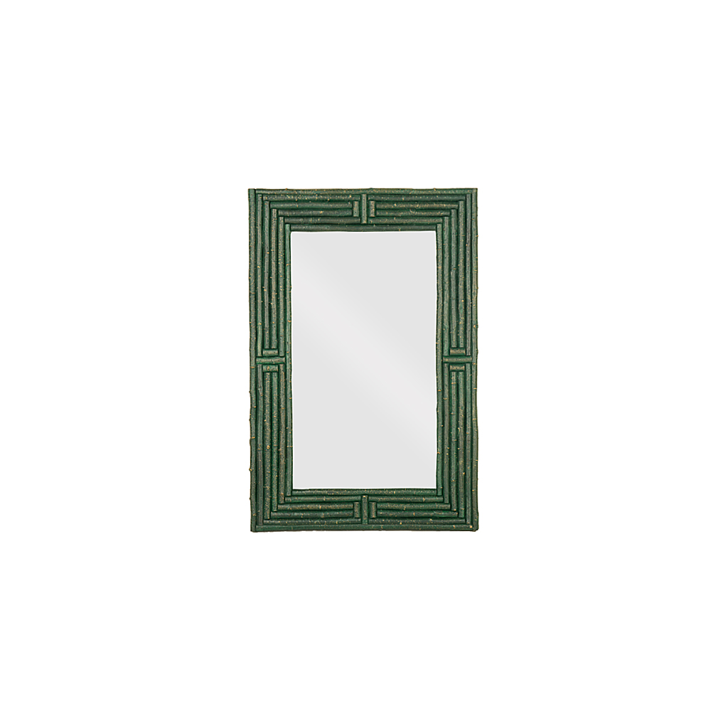 Silvan Mirror 5018-I Custom Forest finish La Lune Collection rustic furniture
