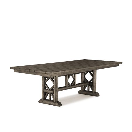 Bella Trestle Dining Table 3121-O La Lune Collection rustic furniture