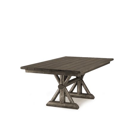 Dane Trestle Dining Table 3498-O La Lune Collection rustic furniture