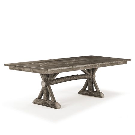 Dane Trestle Dining Table 3500-I La Lune Collection rustic furniture