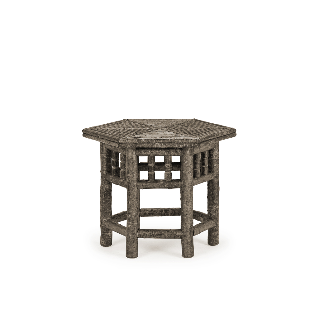 Hewitt Side Table 3438-I La Lune Collection rustic furniture
