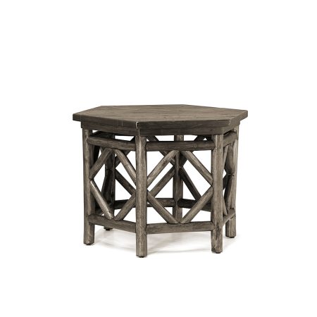 Alira Side Table 3433-U La Lune Collection rustic furniture