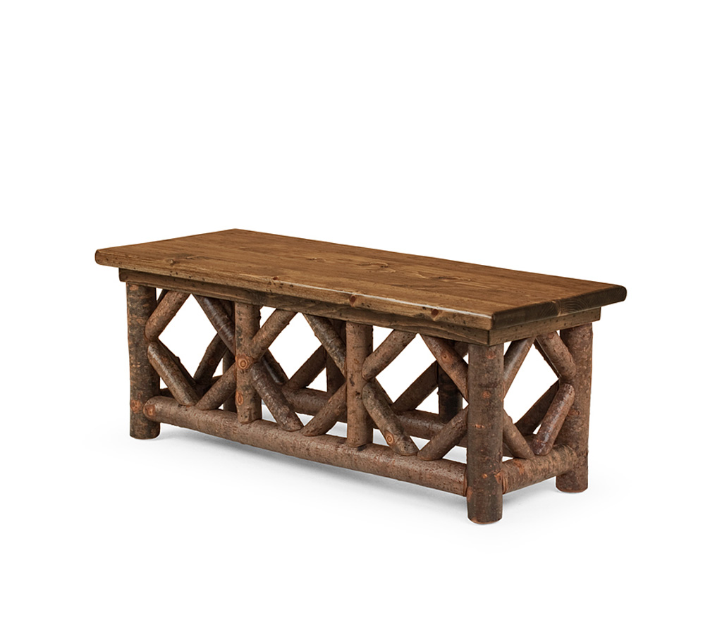 Alira Coffee Table 3230-I Natural finish with Medium Pine Top La Lune Collection rustic furniture