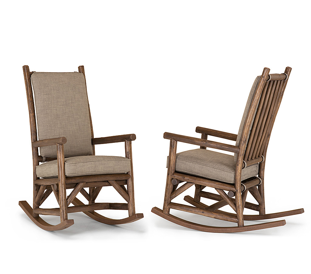 Aria Rocking Chair 1189-U Kahlua finish La Lune Collection rustic furniture