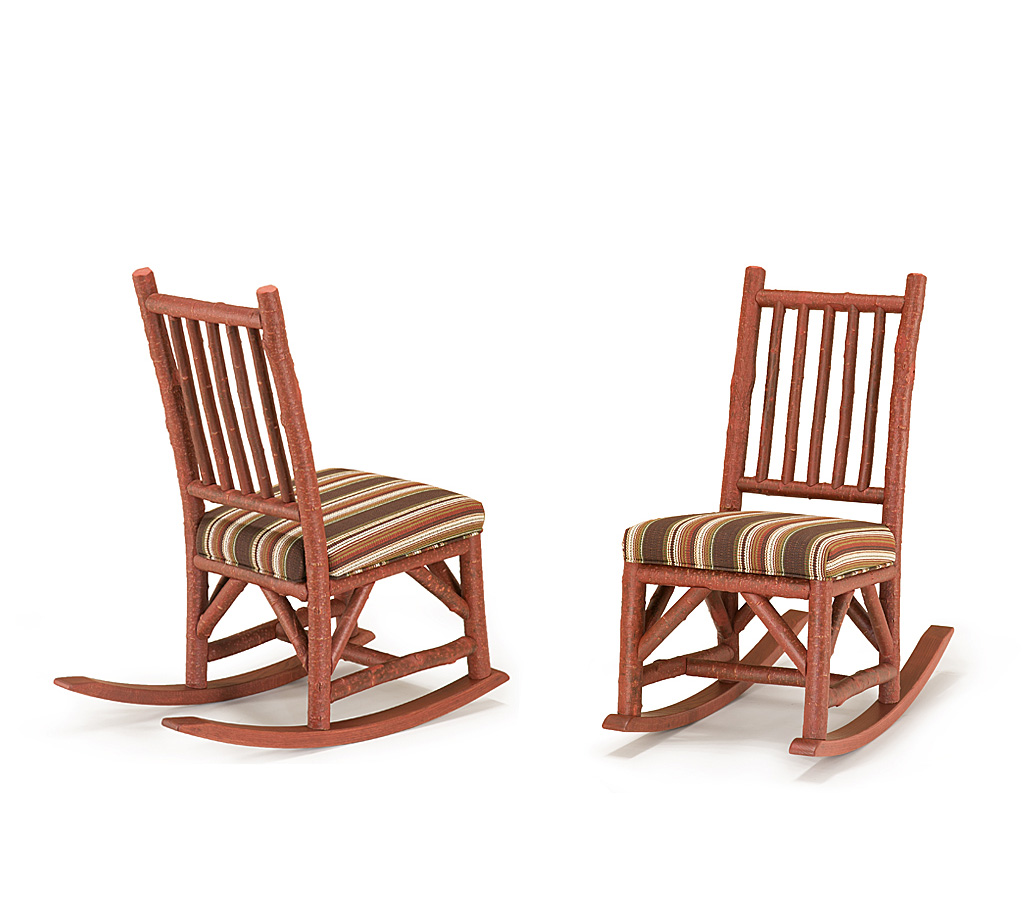 Aria Rocking Chair 1195-I Redwood finish La Lune Collection rustic furniture