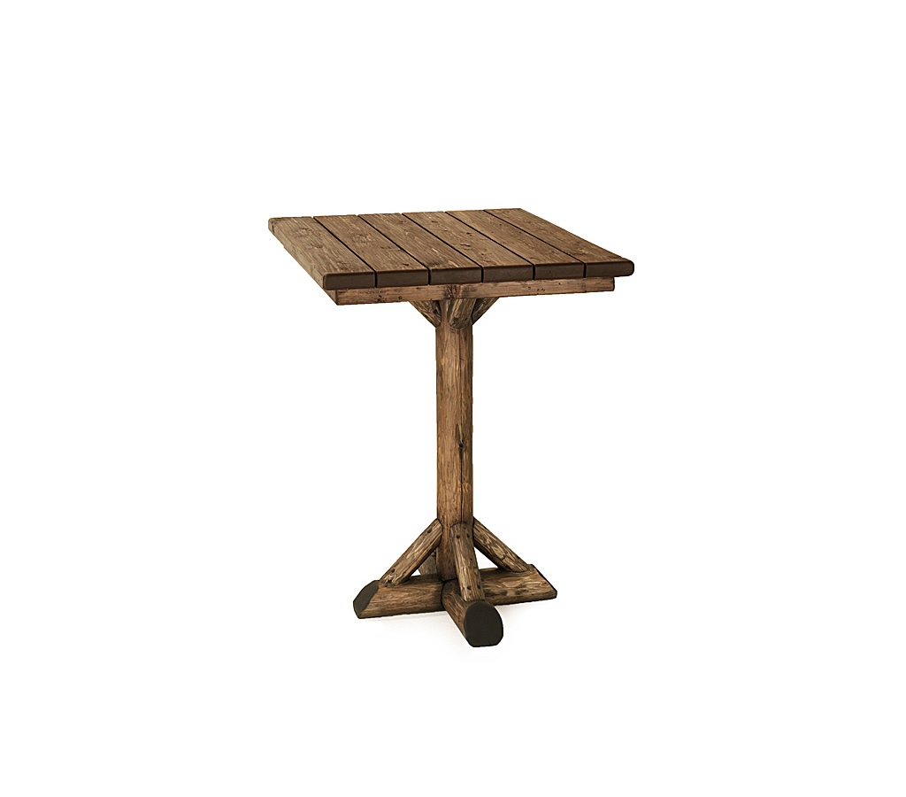 Arvid Bar Table 3049-U Kahlua finish with Custom Kahlua Cedar Top La Lune Collection rustic furniture