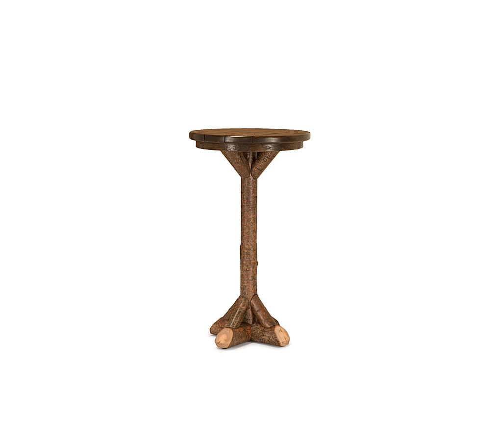 Arvid Bar Table 3050-U Natural finish with Medium Cedar Top La Lune Collection rustic furniture